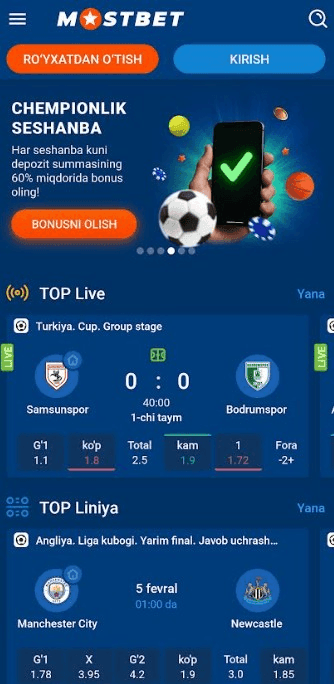 Telefonlar uchun mobil versiya